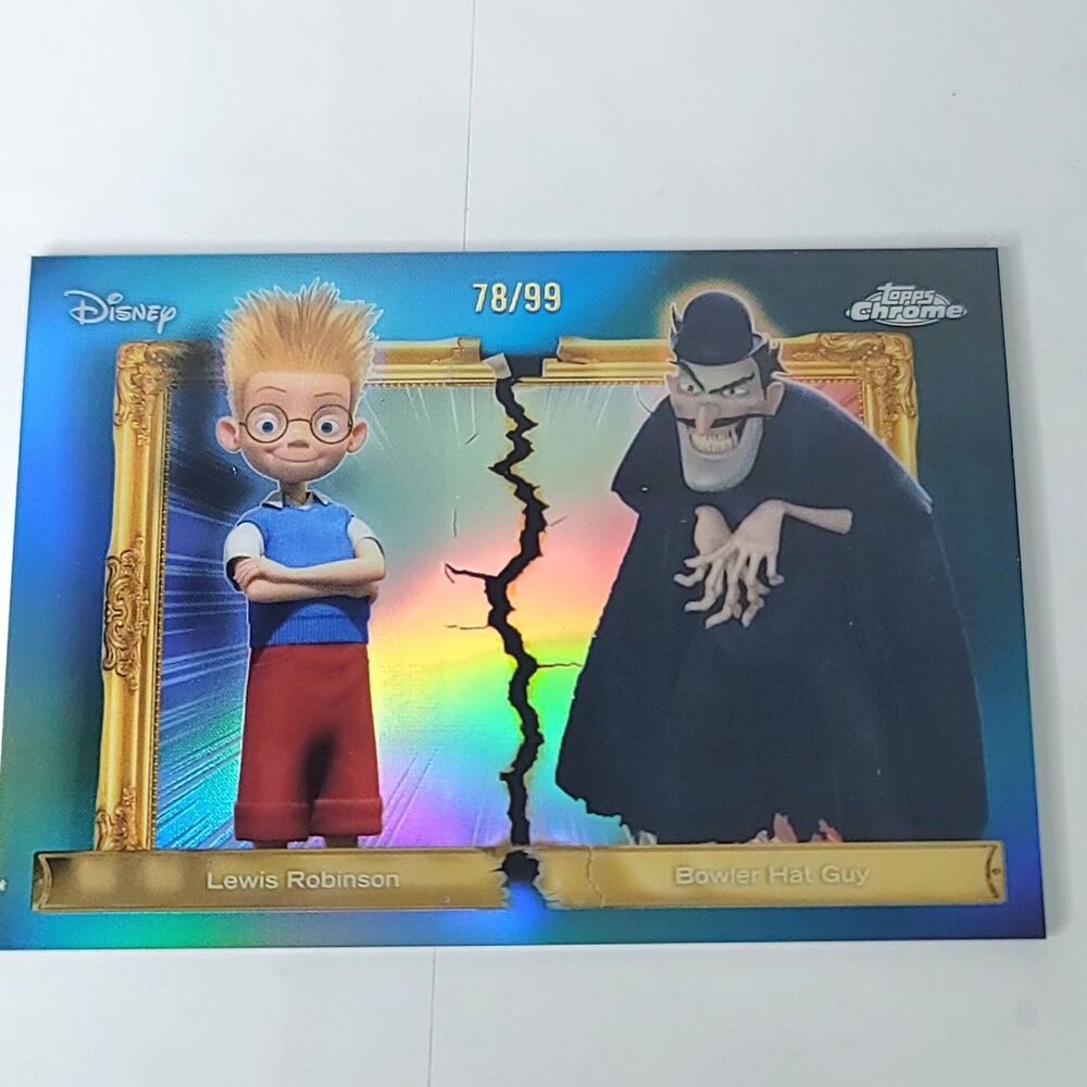 Lewis Bowler Hat Guy 2026 Topps Disney Neon Family First Rivals 78/99